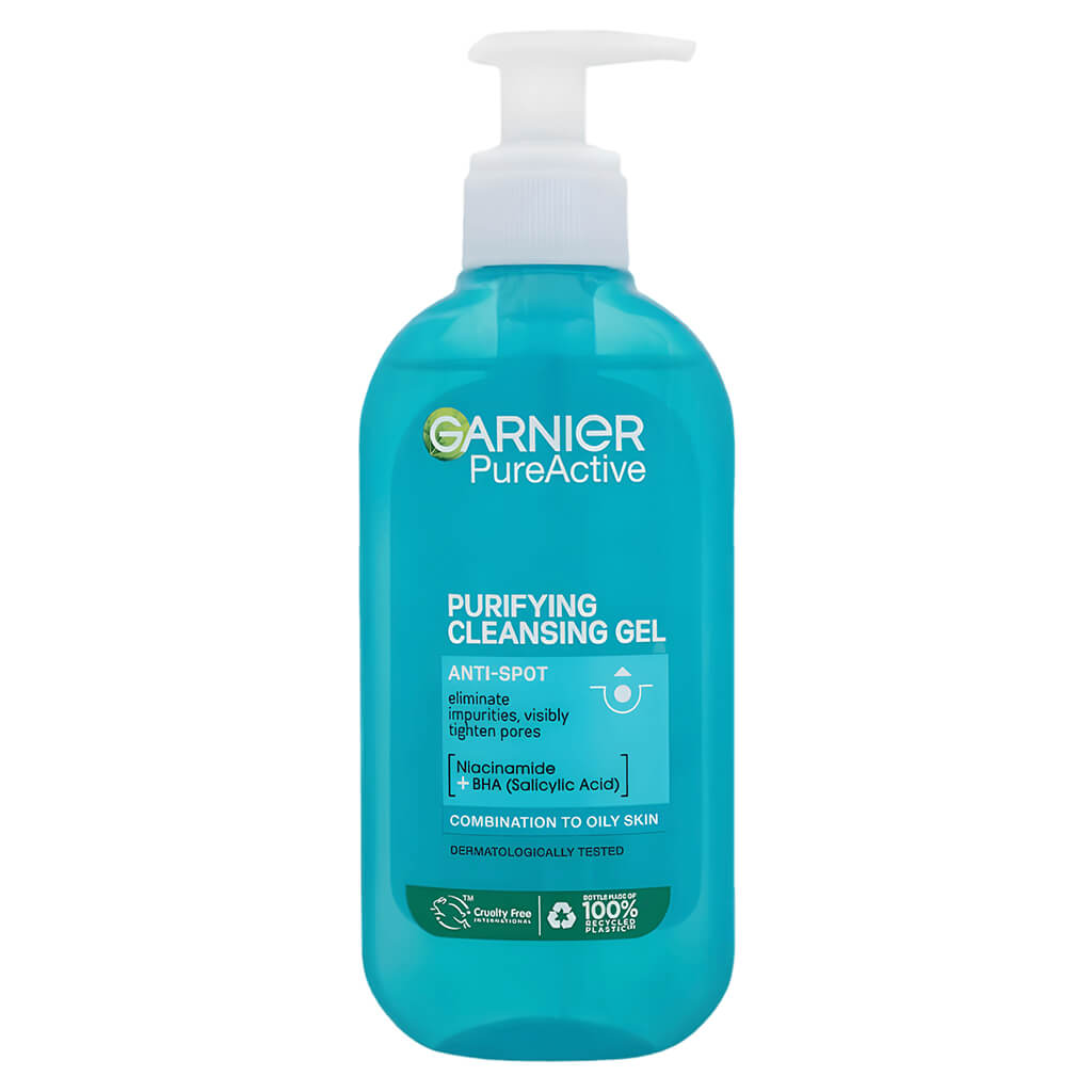 ژل شوینده پوست چرب گارنیر حجم 200 میلی لیتر