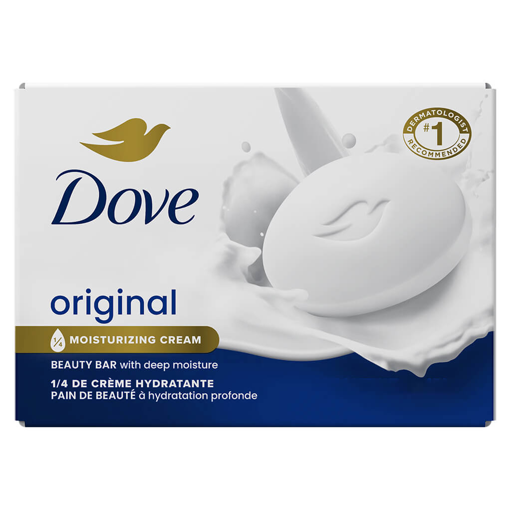 صابون داو رایحه شیر مدل Original وزن 106 گرم