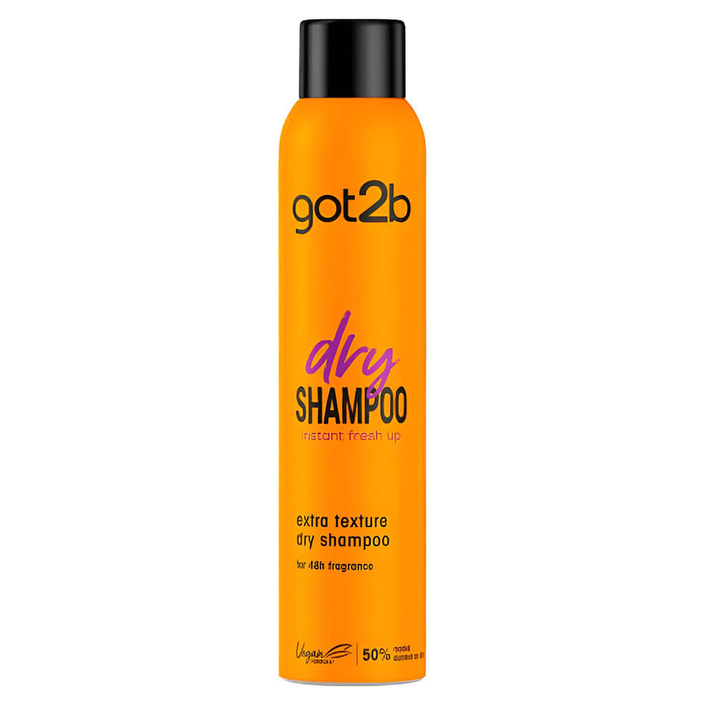 اسپری شامپو خشک نارنجی گات تو بی got2b مدل Extra Texture حجم 200 میلی لیتر